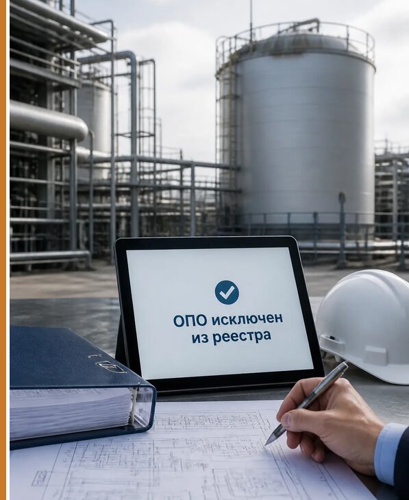 Исключение ОПО из госреестра в Донском от 30396 р. | Авеста ОТиПБ