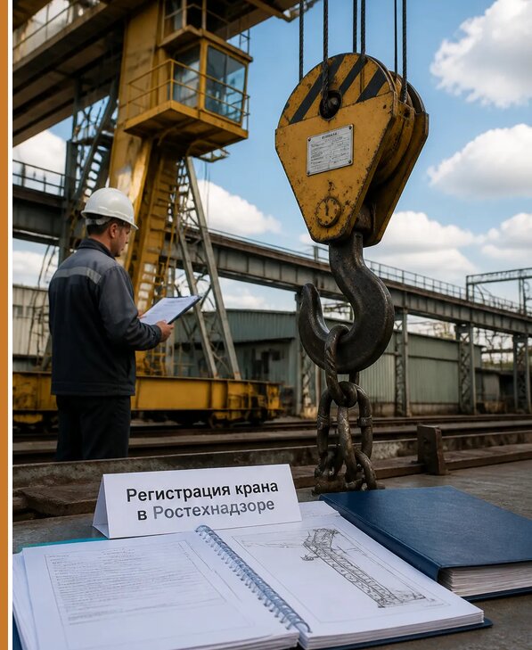 Регистрация крана в Ростехнадзоре в Донском от 15198 р. | Авеста ОТиПБ